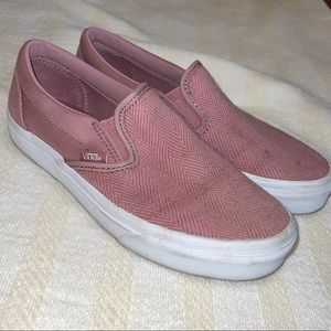 Pink Textured Women’s VANS